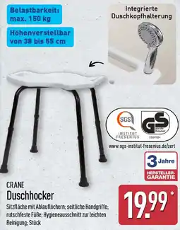 Aldi Nord CRANE Duschhocker Angebot