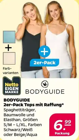 Netto BODYGUIDE 2er-Pack Tops mit Raffung* Angebot