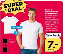 Netto Herren T-Shirts mit Modalfaser* Angebot