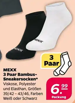 Netto MEXX Bambus-Sneakersocken Angebot