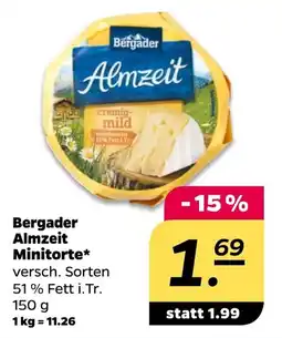 Netto Bergader Almzeit Minitorte* Angebot