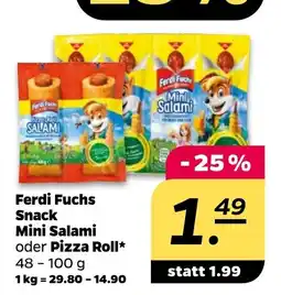 Netto Ferdi Fuchs Snack Mini Salami Angebot