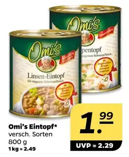 Netto Omi's Eintopf* Angebot