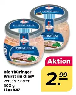 Netto Die Thüringer Wurst im Glas Angebot