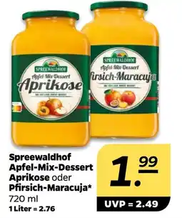 Netto Spreewaldhof Apfel-Mix-Dessert Angebot