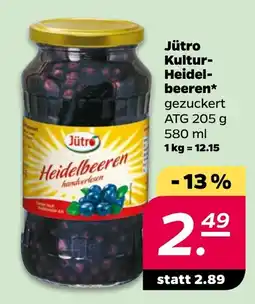 Netto Jütro Heidelbeeren Angebot