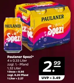 Netto Paulaner Spezi Angebot