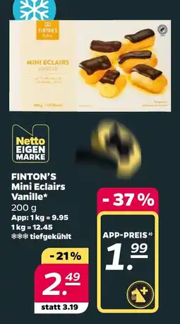 Netto FINTON'S Mini Eclairs Vanille Angebot