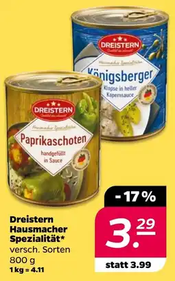 Netto Dreistern Hausmacher Spezialität* Angebot