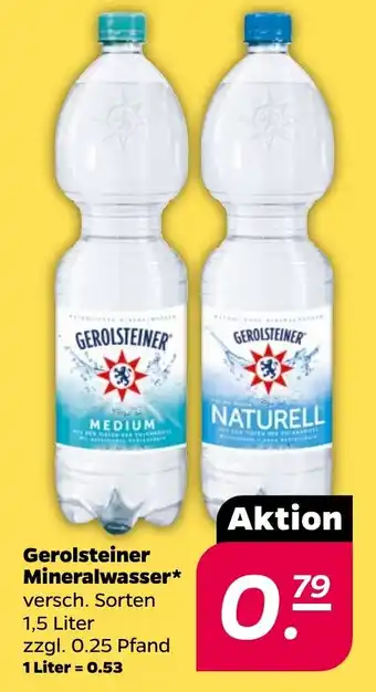 Netto Gerolsteiner Mineralwasser Angebot