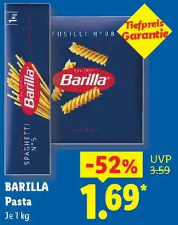 Lidl BARILLA Pasta Angebot