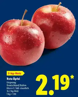 Lidl Rote Äpfel Angebot