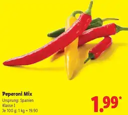 Lidl Peperoni Mix Angebot