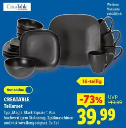 Lidl CREATABLE Tellerset Angebot