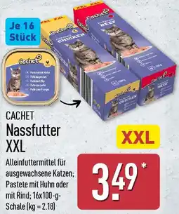 Aldi Nord CACHET Nassfutter XXL Angebot