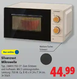 Lidl Silvercrest Mikrowelle Angebot