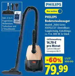 Lidl PHILIPS Bodenstaubsauger Angebot