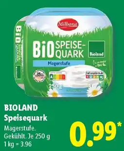 Lidl BIOLAND Speisequark Angebot