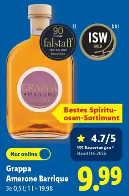 Lidl Grappa Amarone Barrique Angebot