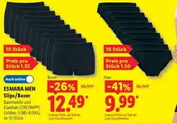 Lidl ESMARA MEN Slips/Boxer Angebot