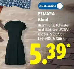 Lidl ESMARA Kleid Angebot