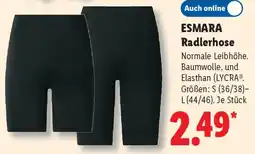 Lidl ESMARA Radlerhose Angebot