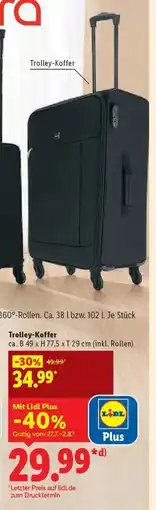 Lidl esmara Trolley-Koffer Angebot