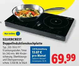 Lidl SILVERCREST Doppelinduktionskochplatte Angebot