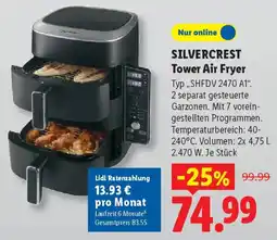 Lidl SILVERCREST Tower Air Fryer Angebot
