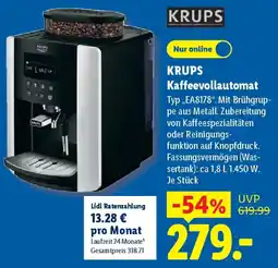 Lidl KRUPS Kaffeevollautomat Angebot