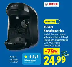 Lidl BOSCH Kapselmaschine Angebot