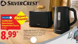 Lidl SILVERCREST Wasserkocher/ Doppelschlitz-Toaster Angebot