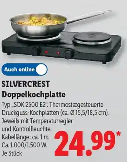 Lidl SILVERCREST Doppelkochplatte Angebot