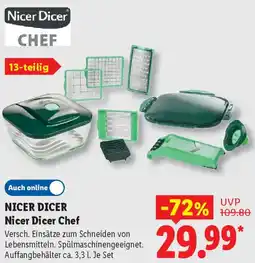 Lidl Nicer Dicer Chef Angebot