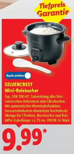 Lidl SILVERCREST Mini-Reiskocher Angebot