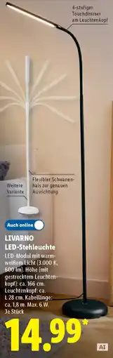 Lidl LIVARNO LED-Stehleuchte Angebot