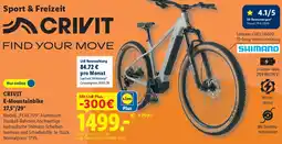 Lidl CRIVIT E-Mountainbike 27,5"/29" Angebot