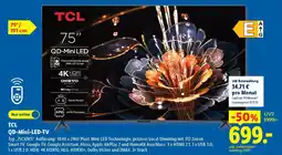 Lidl TCL QD-Mini-LED-TV Angebot