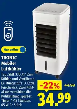 Lidl TRONIC Mobiler Luftkühler Angebot