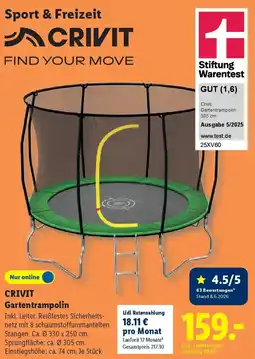Lidl CRIVIT Gartentrampolin Angebot