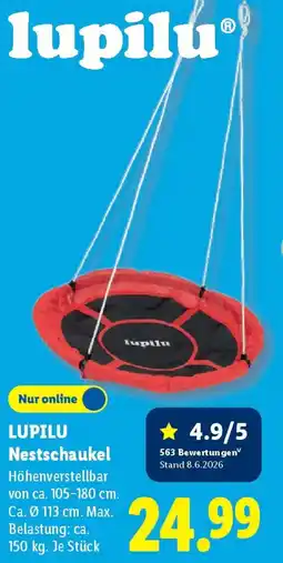 Lidl LUPILU Nestschaukel Angebot
