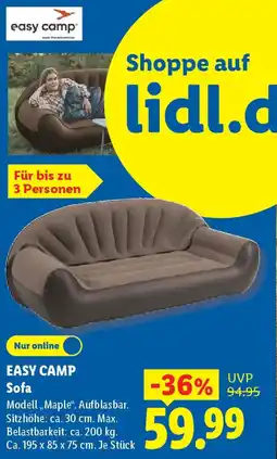 Lidl EASY CAMP Sofa Angebot