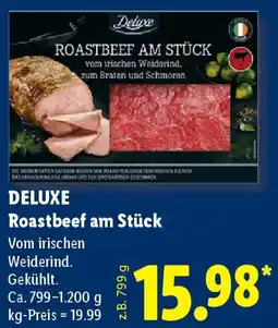 Lidl DELUXE Roastbeef am Stück Angebot
