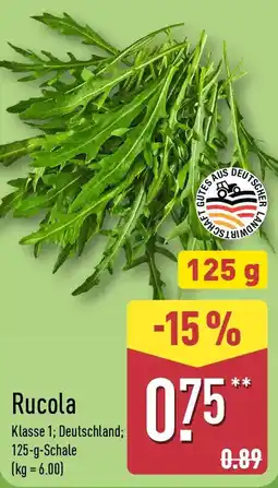 Aldi Nord Rucola Angebot
