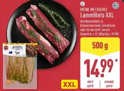 Aldi Nord MEINE METZGEREI Lammfilets XXL Angebot