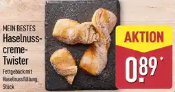 Aldi Nord MEIN BESTES Haselnusscreme Twister Angebot