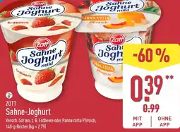 Aldi Nord ZOTT Sahne-Joghurt Angebot