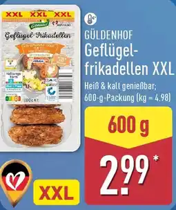 Aldi Nord GÜLDENHOF Geflügel-frikadellen XXL Angebot