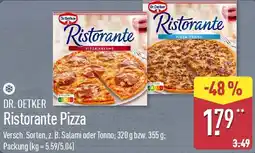 Aldi Nord DR. OETKER Ristorante Pizza Angebot