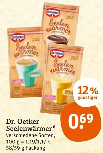 tegut Dr. Oetker Seelenwärmer 58/59g Angebot